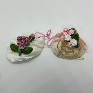 Homemade Seashell Christmas Ornaments - 3 Inch